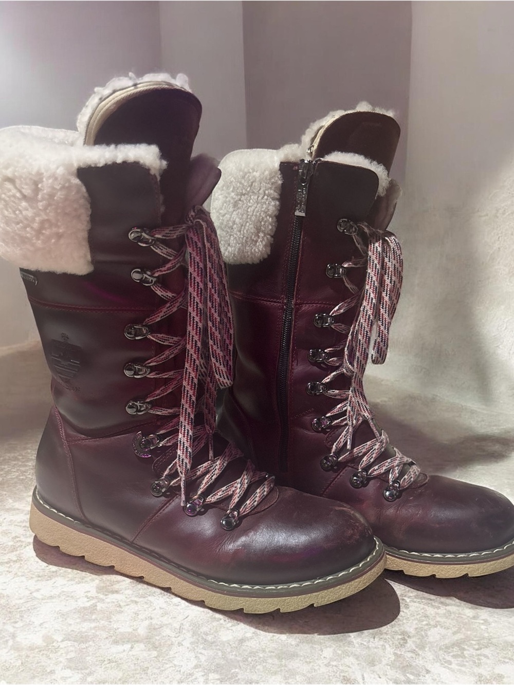 Royal Canadian Castlegar Woman’s Burgundy Boot